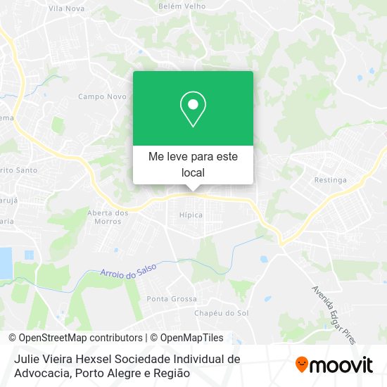 Julie Vieira Hexsel Sociedade Individual de Advocacia mapa