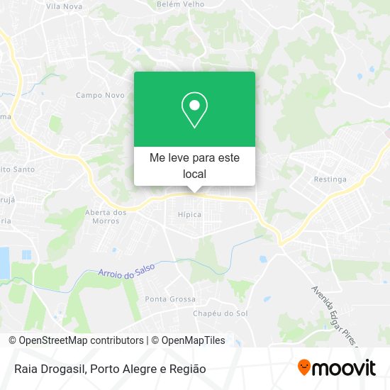 Raia Drogasil mapa