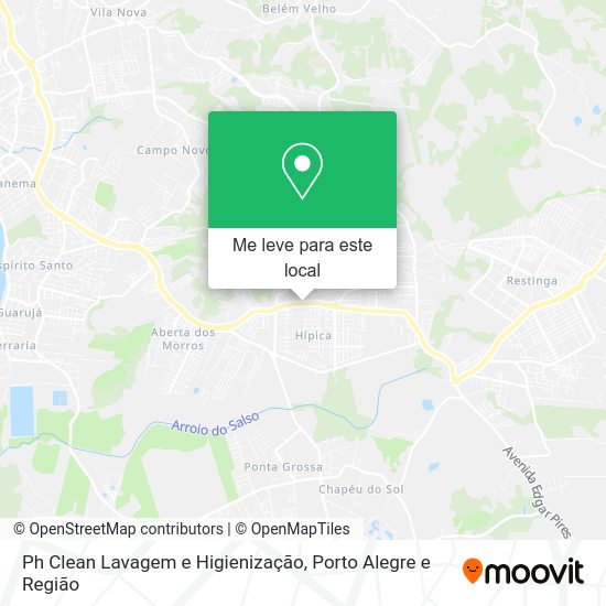Ph Clean Lavagem e Higienização mapa