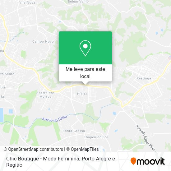 Chic Boutique - Moda Feminina mapa
