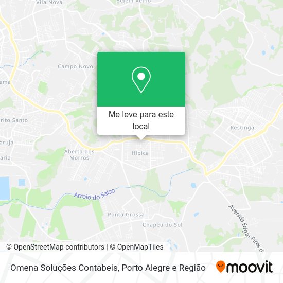 Omena Soluções Contabeis mapa