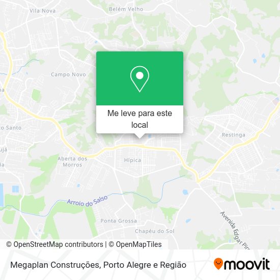 Megaplan Construções mapa