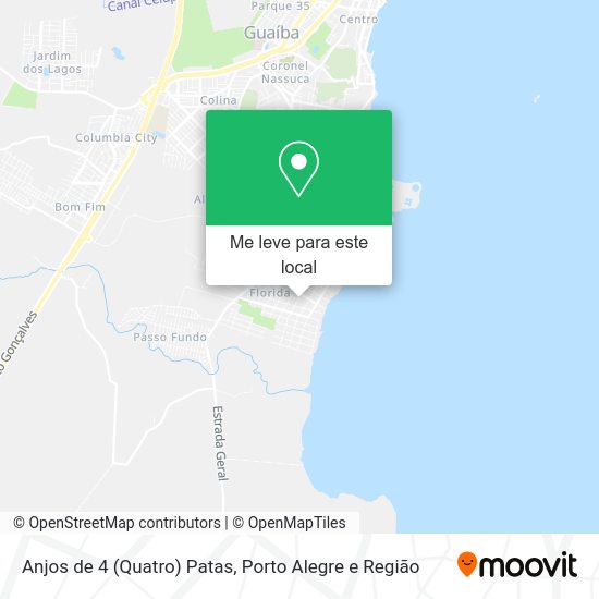 Anjos de 4 (Quatro) Patas mapa