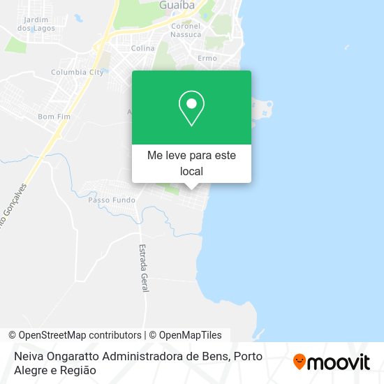 Neiva Ongaratto Administradora de Bens mapa