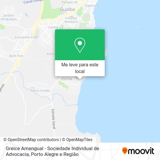 Greice Amengual - Sociedade Individual de Advocacia mapa