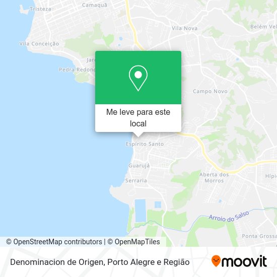 Denominacion de Origen mapa