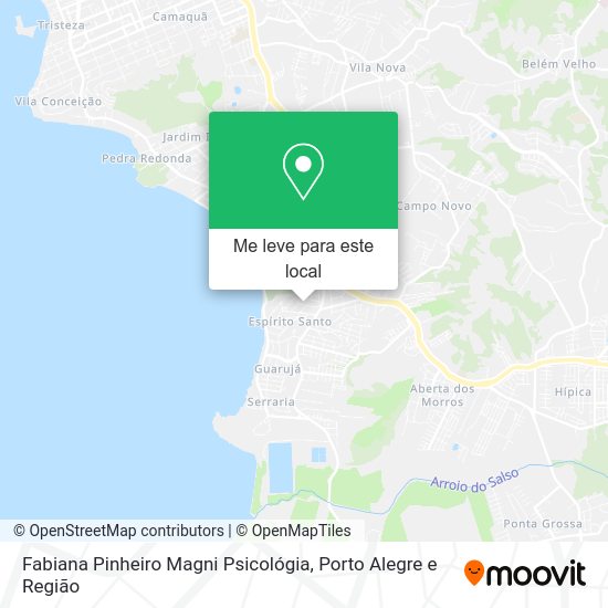 Fabiana Pinheiro Magni Psicológia mapa