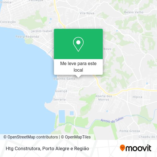 Htg Construtora mapa