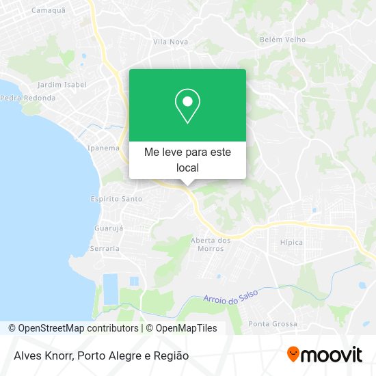 Alves Knorr mapa