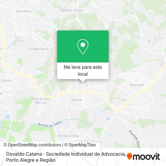 Osvaldo Catena - Sociedade Individual de Advocacia mapa