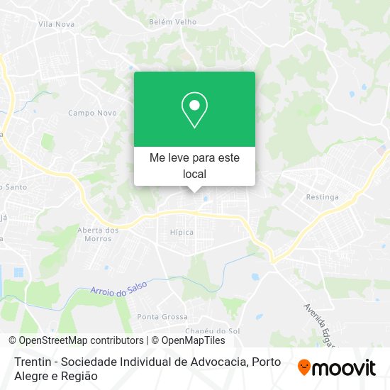 Trentin - Sociedade Individual de Advocacia mapa