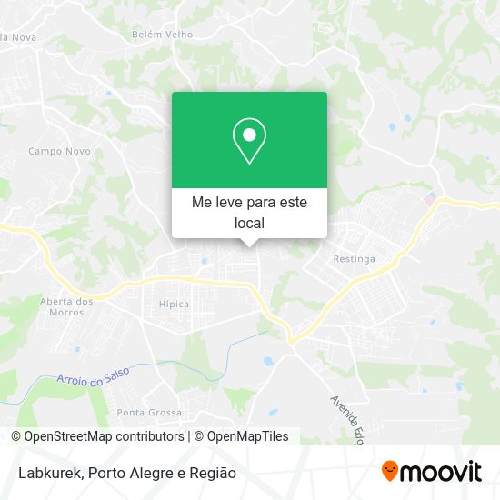 Labkurek mapa