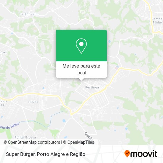 Super Burger mapa