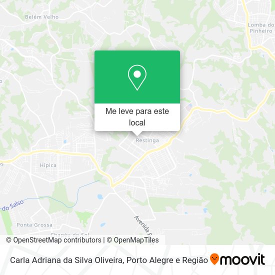 Carla Adriana da Silva Oliveira mapa