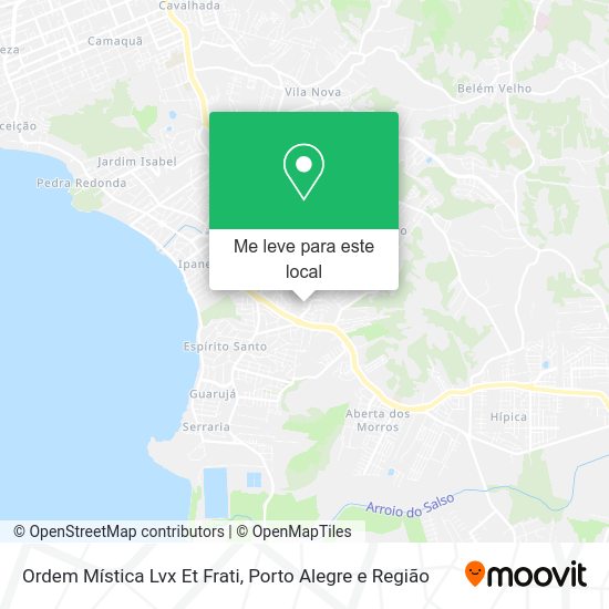 Ordem Mística Lvx Et Frati mapa