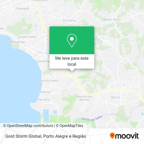 Gold Storm Global mapa