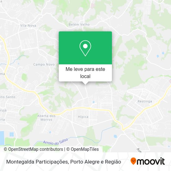 Montegalda Participações mapa