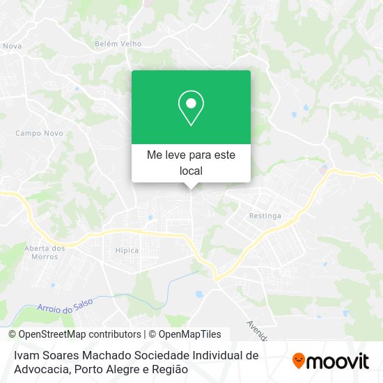 Ivam Soares Machado Sociedade Individual de Advocacia mapa