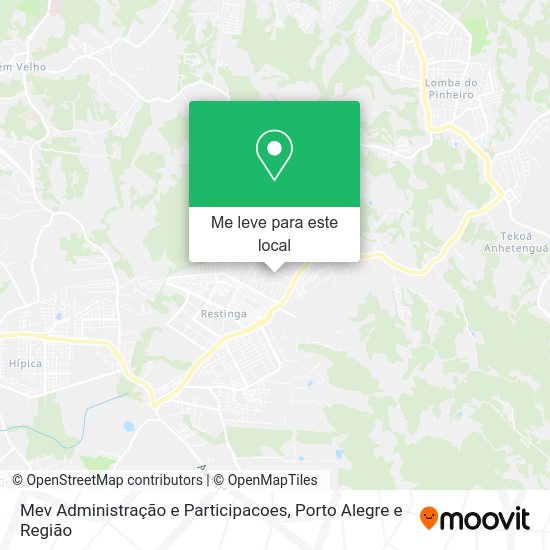 Mev Administração e Participacoes mapa
