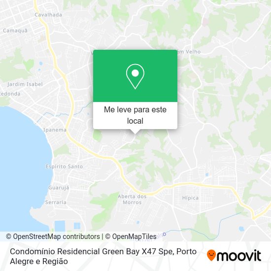 Condomínio Residencial Green Bay X47 Spe mapa