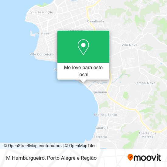 M Hamburgueiro mapa