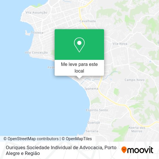 Ouriques Sociedade Individual de Advocacia mapa