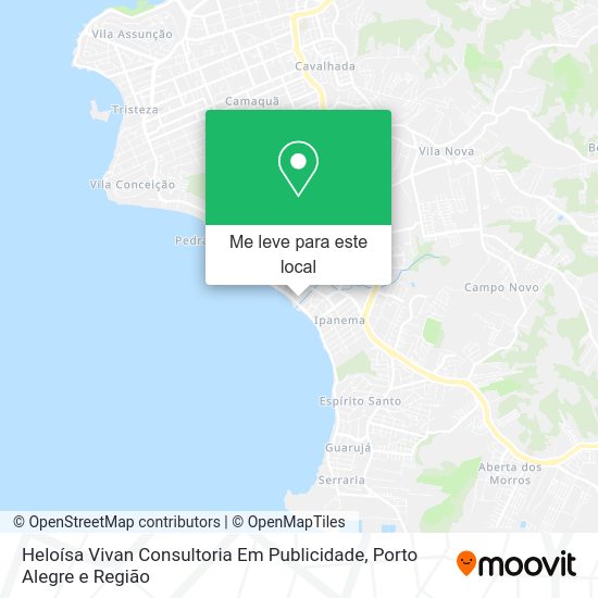 Heloísa Vivan Consultoria Em Publicidade mapa