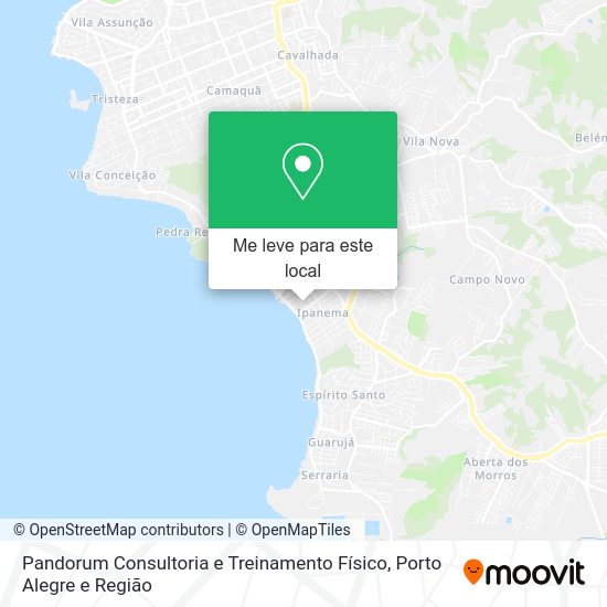 Pandorum Consultoria e Treinamento Físico mapa