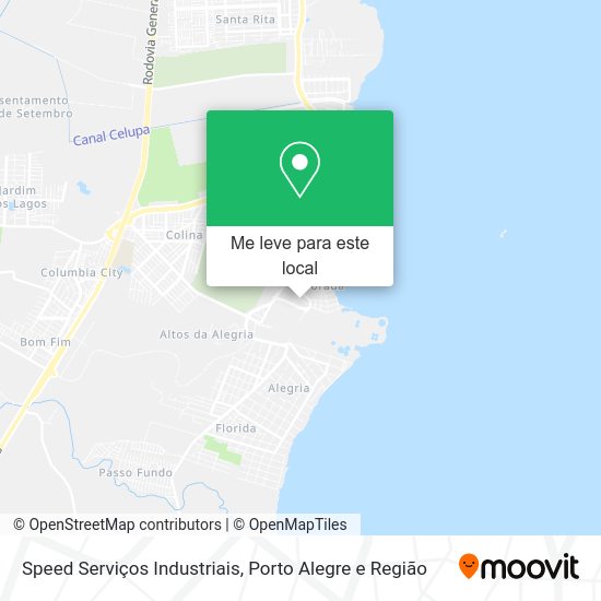 Speed Serviços Industriais mapa