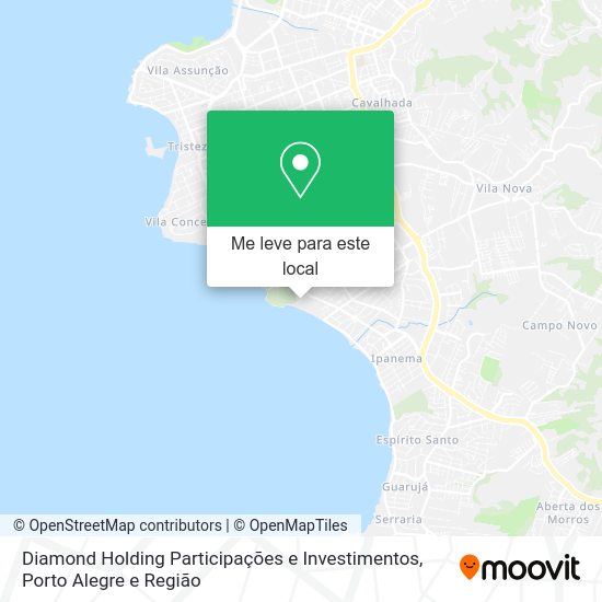 Diamond Holding Participações e Investimentos mapa