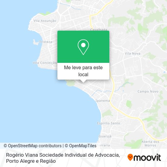 Rogério Viana Sociedade Individual de Advocacia mapa