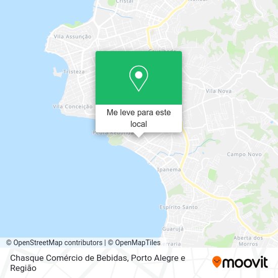 Chasque Comércio de Bebidas mapa
