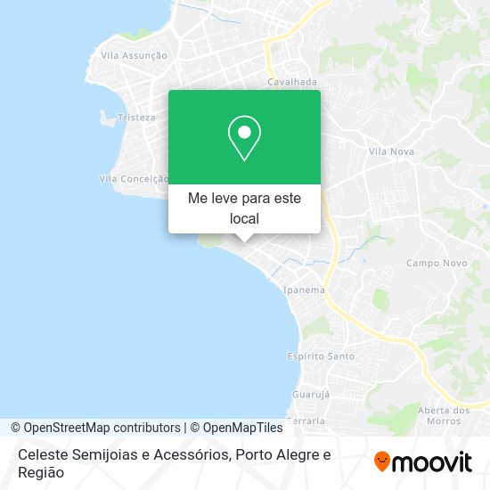 Celeste Semijoias e Acessórios mapa