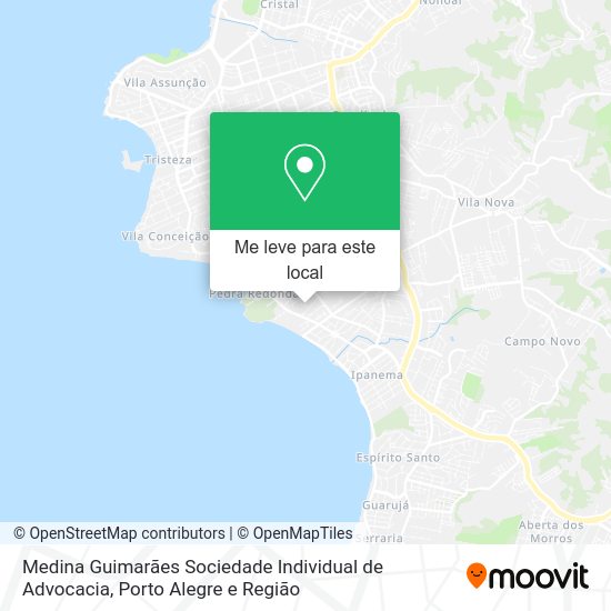 Medina Guimarães Sociedade Individual de Advocacia mapa