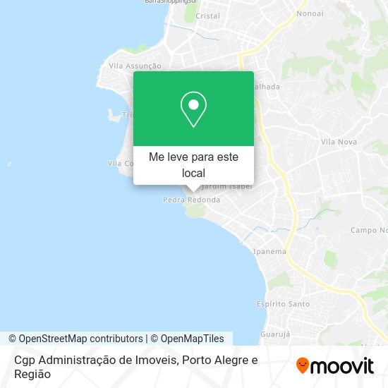Cgp Administração de Imoveis mapa
