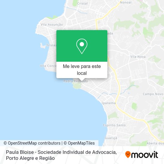 Paula Bloise - Sociedade Individual de Advocacia mapa