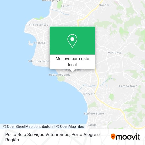 Porto Belo Serviços Veterinarios mapa