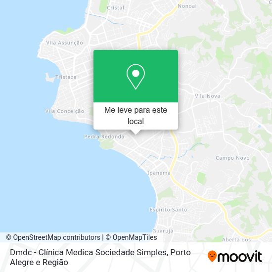 Dmdc - Clínica Medica Sociedade Simples mapa