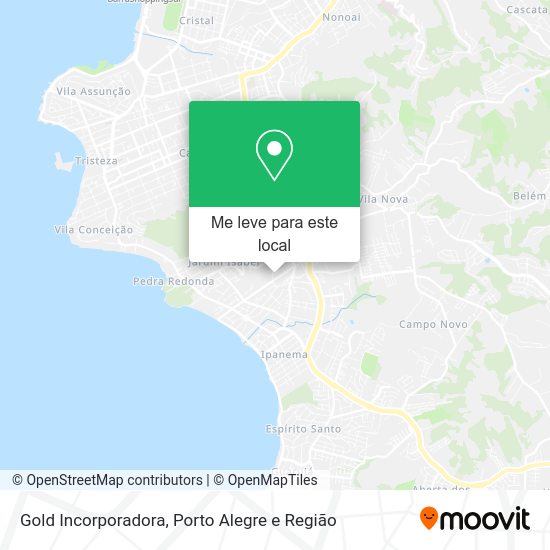 Gold Incorporadora mapa