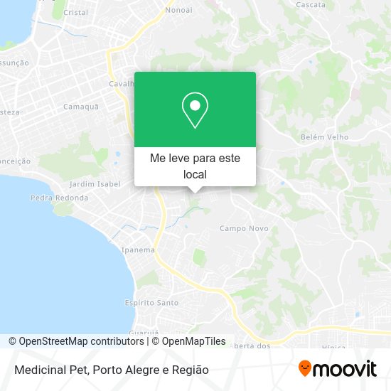 Medicinal Pet mapa