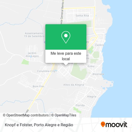 Knopf e Folster mapa