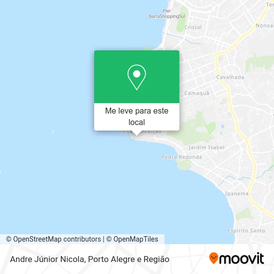 Andre Júnior Nicola mapa