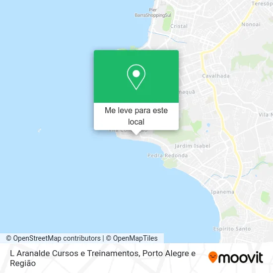 L Aranalde Cursos e Treinamentos mapa