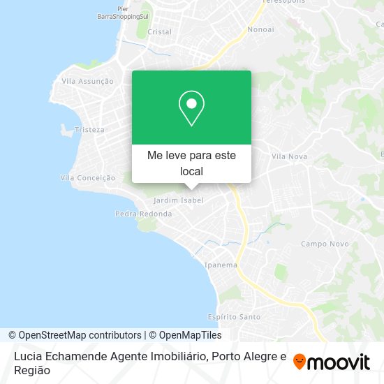 Lucia Echamende Agente Imobiliário mapa