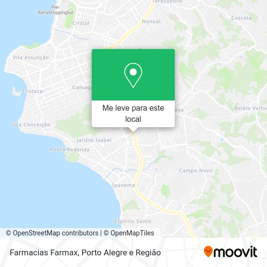 Farmacias Farmax mapa