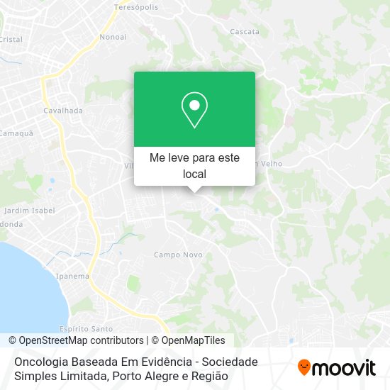 Oncologia Baseada Em Evidência - Sociedade Simples Limitada mapa