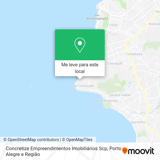 Concretize Empreendimentos Imobiliários Scp mapa