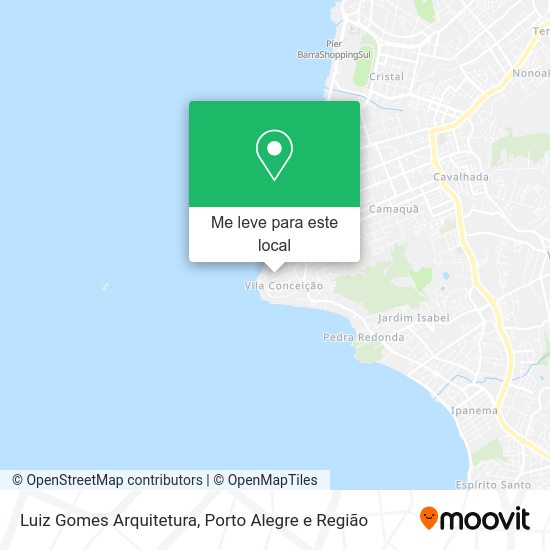 Luiz Gomes Arquitetura mapa