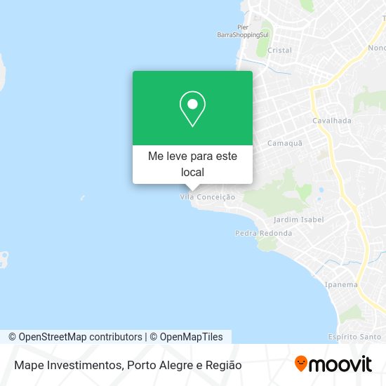 Mape Investimentos mapa