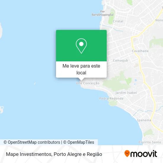 Mape Investimentos mapa